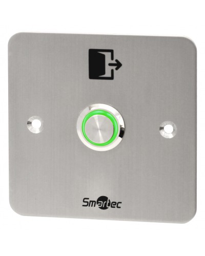 Кнопка выхода металлическая врезная Smartec ST-EX144L в Санкт-Петербурге Кнопки выхода Pintop.ru