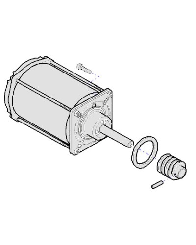 Электродвигатель G12000 в сборе Came 119RIG101 в Санкт-Петербурге Запчасти для шлагбаумов и автоматики Pintop.ru