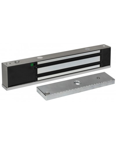 Smartec ST-EL323DLW-SS - Электромагнитный замок, уличное исполнение, СИД, датчик положения двери, IP68, нержавеющая сталь, усилие 320-340 кг. в Санкт-Петербурге Электромагнитные замки Pintop.ru