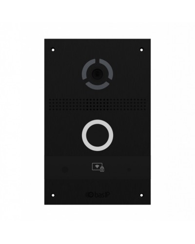 Панель вызывная индивидуальная BAS-IP AV-08FB BLACK в Санкт-Петербурге Вызывные видеопанели малоабонентные Pintop.ru