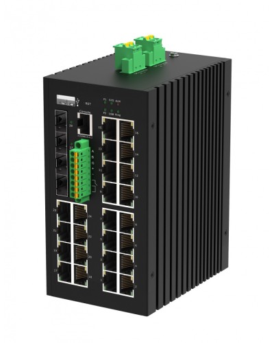 Управляемый промышленный L2+ коммутатор Gigalink GL-SW-G207-24P4ST-I в Санкт-Петербурге Коммутаторы Pintop.ru