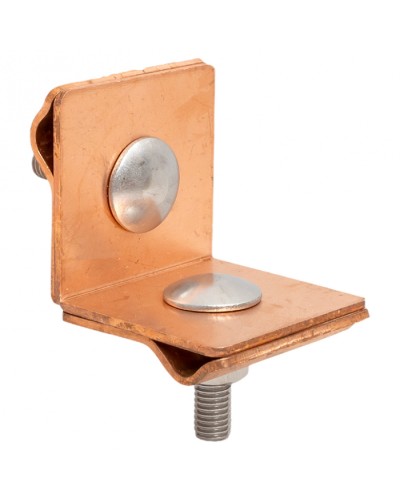 Держатель фальцевый Cu EKF PROxima (lp-33196-cu) в Санкт-Петербурге Электротехническое оборудование Pintop.ru