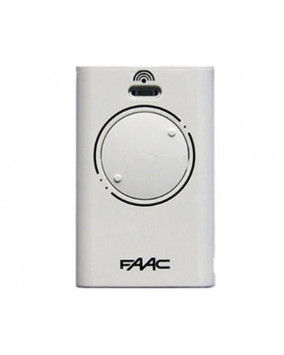 Брелок-передатчик 2-канальный Faac 787007 (белый) в Санкт-Петербурге Устройства радиоуправления для шлагбаумов и автоматики Pintop.ru