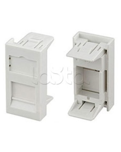 Вставка для 1 модуля формата Keystone Jack Hyperline SIP2-1K-M45-22.5 в Санкт-Петербурге Модули Keystone Pintop.ru