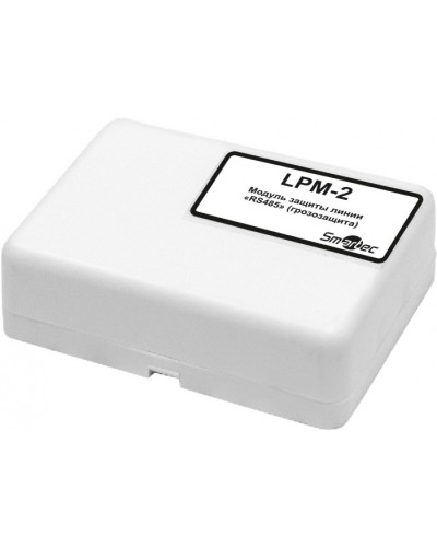 Устройство защиты интерфейсной линии RS-485 Smartec LPM-2-IP54 в Санкт-Петербурге Адресная система охранно-пожарной радиоканальной сигнализации Smartec Pintop.ru