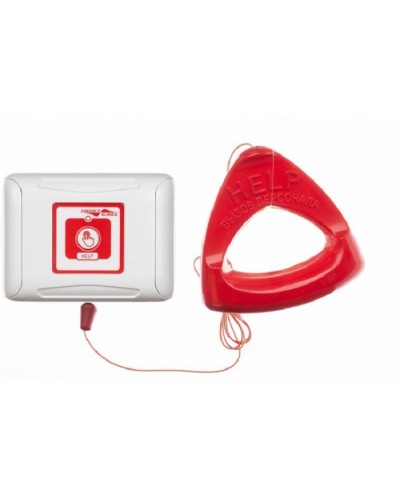 Влагозащищенная радиокнопка вызова со шнуром Hostcall MP-413W2 в Санкт-Петербурге Система оповещения и трансляции Hostcall Pintop.ru