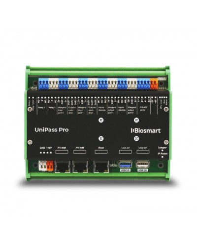 Контроллер управления доступом в бесконтактных СКУД и системах учета рабочего времени по венам ладони и RFID-картамBioSmart UniPass Pro в Санкт-Петербурге Контроллеры Pintop.ru