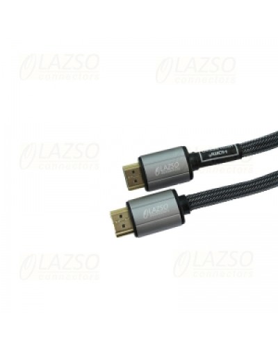 Кабель для передачи сигналов HDMI 2.0 LAZSO WH-111(3m)-B в Санкт-Петербурге Патч-корды и пигтейлы Pintop.ru