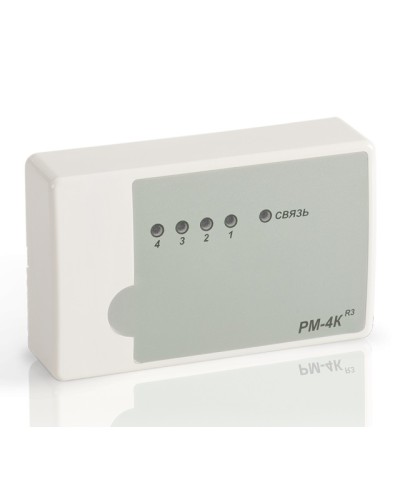 Модуль релейный адресный Рубеж РМ-4К-R3 в Санкт-Петербурге Адресная система пожарной сигнализации РУБЕЖ Pintop.ru