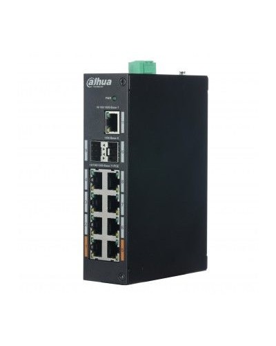 11-портовый неуправляемый коммутатор Dahua DH-PFS3211-8GT в Санкт-Петербурге Коммутаторы Pintop.ru