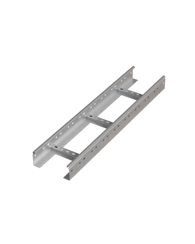 Лоток лестничный 80х600х1,2 L2500 мм HD85 N КМ-профиль (LL80-600-1.2-2500 HD85 N) в Санкт-Петербурге Кабельные лотки Pintop.ru