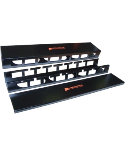 Органайзер кабельный 19 с крышкой, 2U LANMASTER (LAN-ORG/CV-2U) в Санкт-Петербурге Кабельные органайзеры Pintop.ru