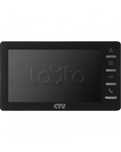 Монитор видеодомофона CTV-M1701 Plus (черный) в Санкт-Петербурге Абонентские IP устройства Pintop.ru