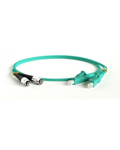 Патч-корд волоконно-оптический Hyperline FC-D2-503-FC/PR-LC/PR-H-30M-LSZH-AQ в Санкт-Петербурге Патч-корды оптические Pintop.ru