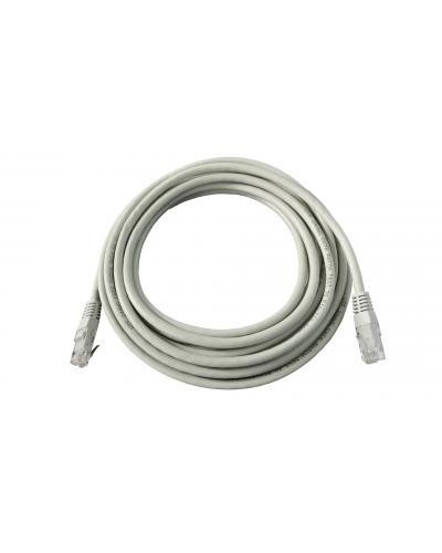 Коммутационный шнур U/UTP категория 5e PVC нг(А)-LS 4,0 м, серый Datarex (DR-180013) в Санкт-Петербурге Патчкорды (медные) Pintop.ru