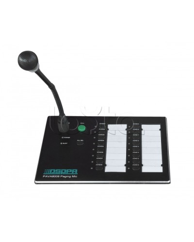 Консоль микрофонная DSPPA PAVA-8008 в Санкт-Петербурге Система оповещения и трансляции Dsppa Pintop.ru