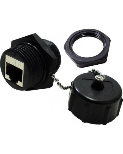 Модуль соединительный индустриальный, IP67, экранированный, кат.6 LANMASTER LAN-KCP45S6-WP в Санкт-Петербурге Проходные адаптеры Pintop.ru