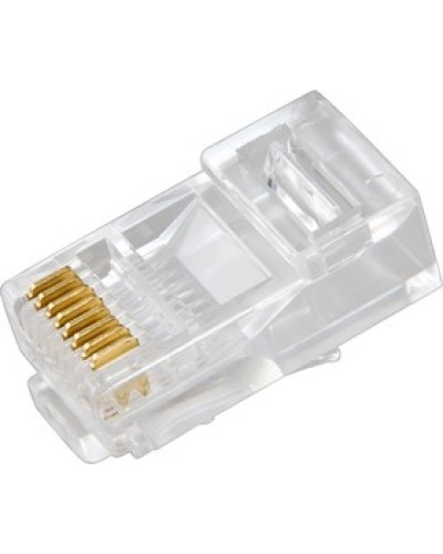 Коннектор RJ-45 CAT5E (100шт/уп) PROCONNECT 05-1021-6 в Санкт-Петербурге Коннекторы Pintop.ru