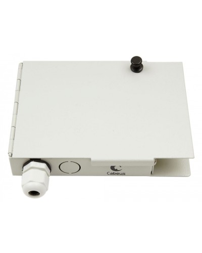 Бокс оптический настенный 19 на 4 ST/FC порта Cabeus JJT-4-ST в Санкт-Петербурге Кросс оптический Pintop.ru