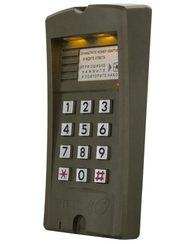 Блок вызова домофона Vizit БВД-310F в Санкт-Петербурге Блоки вызова многоабонентные Pintop.ru