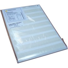 Маркер самоламинирующийся LANMASTER LAN-MCL-25x10x10