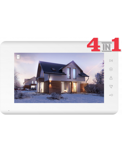 Монитор Tantos Mia HD (White) - 4 в Санкт-Петербурге Абонентские IP устройства Pintop.ru