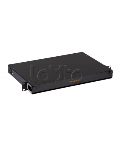 Органайзер оптический 19, 1U NIKOMAX NMC-OKFP-SL-1U-BK в Санкт-Петербурге Кабельные органайзеры Pintop.ru