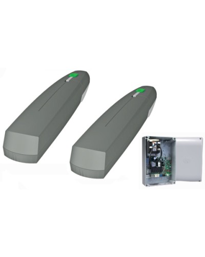 Came AXI (до 300 кг до 2,5 м 100%) (серый) SWN25 - Привод 24 В линейный самоблокирующийся с энкодером для створок 2,5 м, корпус серыйZL65 - Блок управления с расширенным набором функций в Санкт-Петербурге Автоматизация ворот Pintop.ru