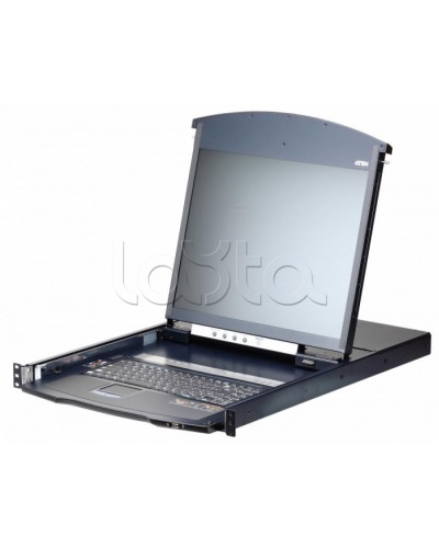 KVM консоль с переключателем ATEN KL1108VN-AXA-RG в Санкт-Петербурге Оборудование для видеонаблюдения Pintop.ru