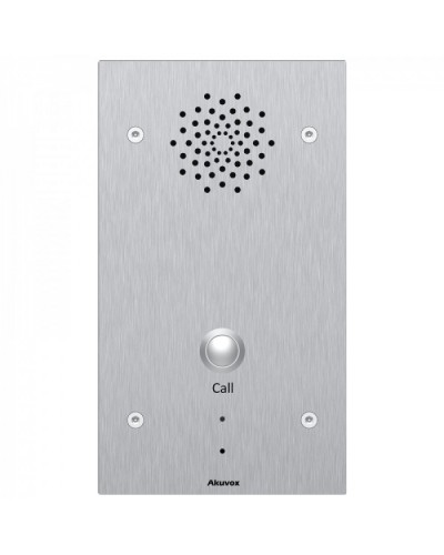 Одноабонентская вызывная панель Akuvox E21A_v4 в Санкт-Петербурге Вызывные аудиопанели малоабонентные Pintop.ru