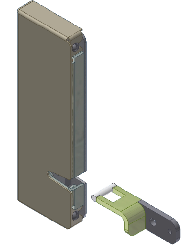 Замок электромагнитный малогабаритный Aler AL-250UZ-D в Санкт-Петербурге Электромагнитные замки Pintop.ru