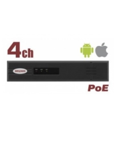 IP-видеорегистратор 4-х канальный Beward BK0104H2-P4 в Санкт-Петербурге Системы видеонаблюдения Pintop.ru