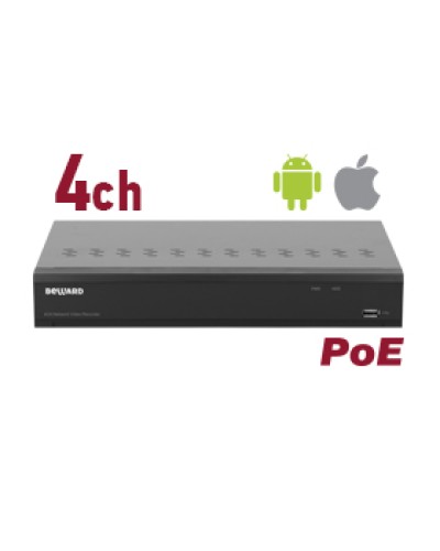 IP-видеорегистратор Beward RK0104-P в Санкт-Петербурге Системы видеонаблюдения Pintop.ru