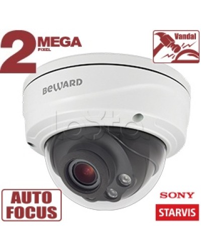 IP-камера видеонаблюдения купольная Beward SV2010DVZ в Санкт-Петербурге IP-камеры Pintop.ru