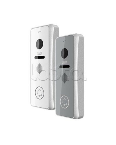 Вызывная панель CTV-D4001FHD (серебро) в Санкт-Петербурге Вызывные IP панели Pintop.ru