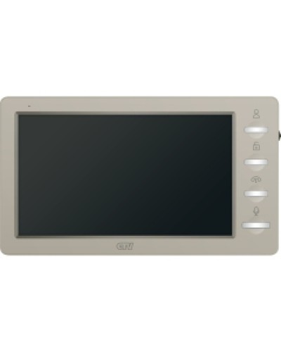 Монитор видеодомофона CTV-M3702 Gamma бежевый в Санкт-Петербурге Абонентские видеоустройства Pintop.ru