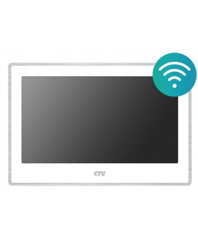 Монитор видеодомофона CTV-M5702NG белый в Санкт-Петербурге Абонентские видеоустройства Pintop.ru