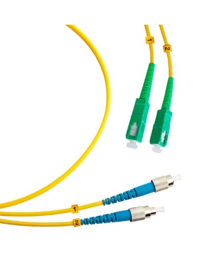 Шнур оптический duplex SC/APC-FC/UPC 9/125 sm 3м LSZH Cabeus FOP(d)-9-SC/APC-FC/UPC-3m в Санкт-Петербурге Патч-корды оптические Pintop.ru