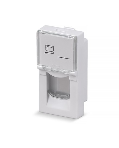 Вставка 45x22,5 (Mosaic) для 1 модуля формата Keystone Jack Cabeus (FP-L-22,5-1M) в Санкт-Петербурге Модули Keystone Pintop.ru