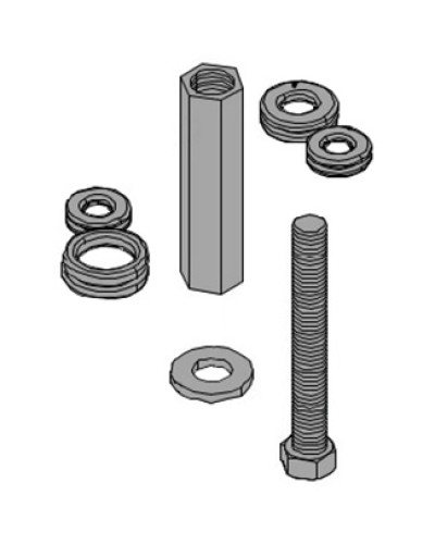 Набор креплений BX-243 Came 119RIBX056 в Санкт-Петербурге Запчасти для шлагбаумов и автоматики Pintop.ru