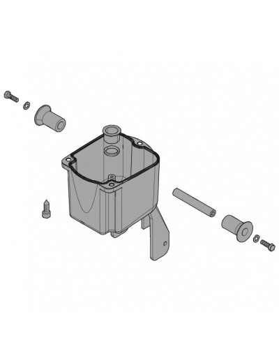 Корпус редуктора C010 Came 119RICX044 в Санкт-Петербурге Запчасти для шлагбаумов и автоматики Pintop.ru