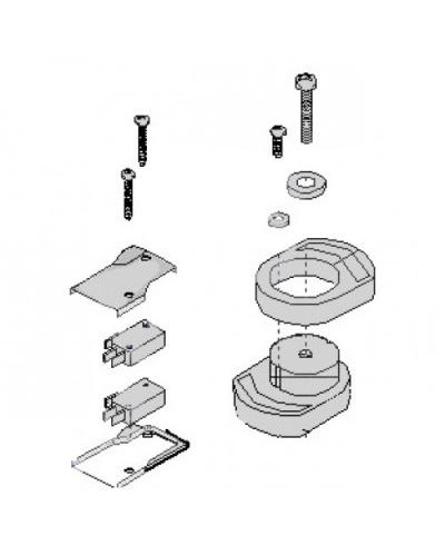 Механизм разблокировки FAST Came 119RID234 в Санкт-Петербурге Запчасти для шлагбаумов и автоматики Pintop.ru