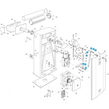 Вал деблокиратора Came 119RIG051