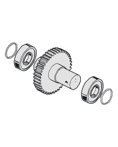 Вал выходной G6000 Came 119RIG054 в Санкт-Петербурге Запчасти для шлагбаумов и автоматики Pintop.ru