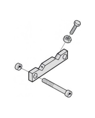 Ограничит. нижний с крепл. G4000 и G2500 Came 119RIG059 в Санкт-Петербурге Запчасти для шлагбаумов и автоматики Pintop.ru