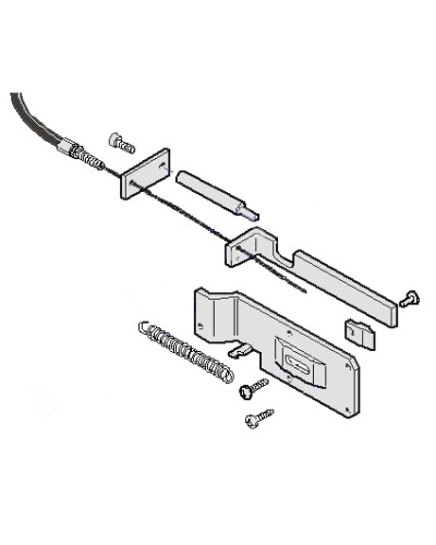 Механизм разблокировки G12000 Came 119RIG103 в Санкт-Петербурге Запчасти для шлагбаумов и автоматики Pintop.ru