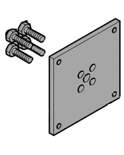 Фланец крепления стрелы шлагбаума 0,15*0,15 Came 119RIG169 в Санкт-Петербурге Запчасти для шлагбаумов и автоматики Pintop.ru