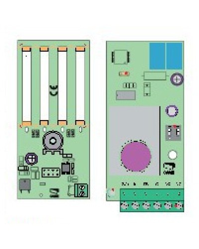 Плата RX DIW01 DBC01 Came 119RIR252 в Санкт-Петербурге Запчасти для шлагбаумов и автоматики Pintop.ru