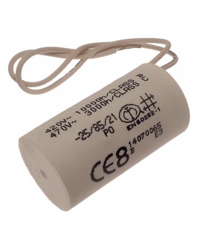 Конденсатор 8 мкФ с гибк. Выводами Came 119RIR291 в Санкт-Петербурге Запчасти для шлагбаумов и автоматики Pintop.ru