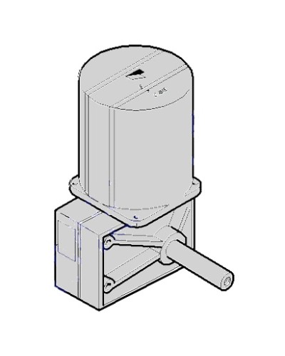 Моторедуктор CAT-X24 Came 119RIX024 в Санкт-Петербурге Запчасти для шлагбаумов и автоматики Pintop.ru